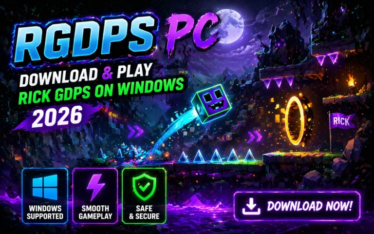 RGDPS PC - Download & Play Rick GDPS on Windows 2026