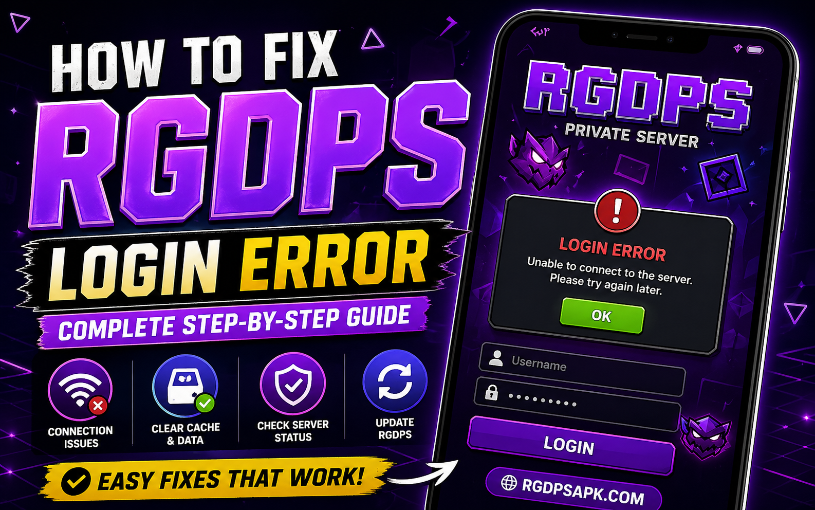 How to Fix RGDPS Login Error (Complete Step-by-Step Guide)