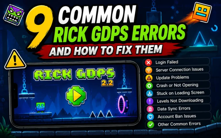 9 Common Rick GDPS Errors and How to Fix Them