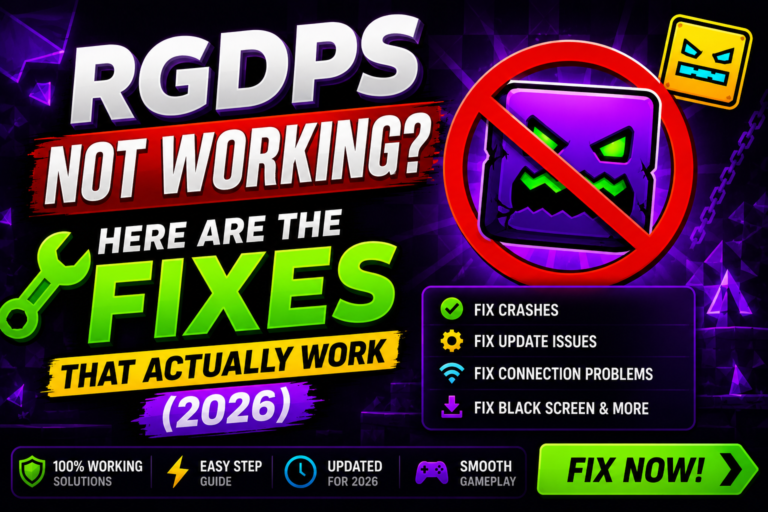RGDPS Not Working? Here Are the Fixes That Actually Work (2026)